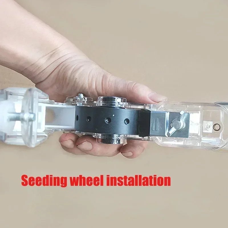 NEWEEK alfalfa chia small grass seeder cabbage spinach hand push manual seeder