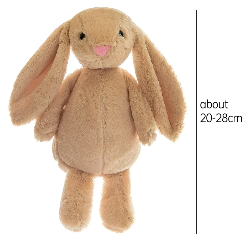 30Cm Schattige Knuffel Knuffel Konijn Pop Baby Slapen Metgezel Schattige Pluche Lange Oor Konijn Pop Kinderen gift