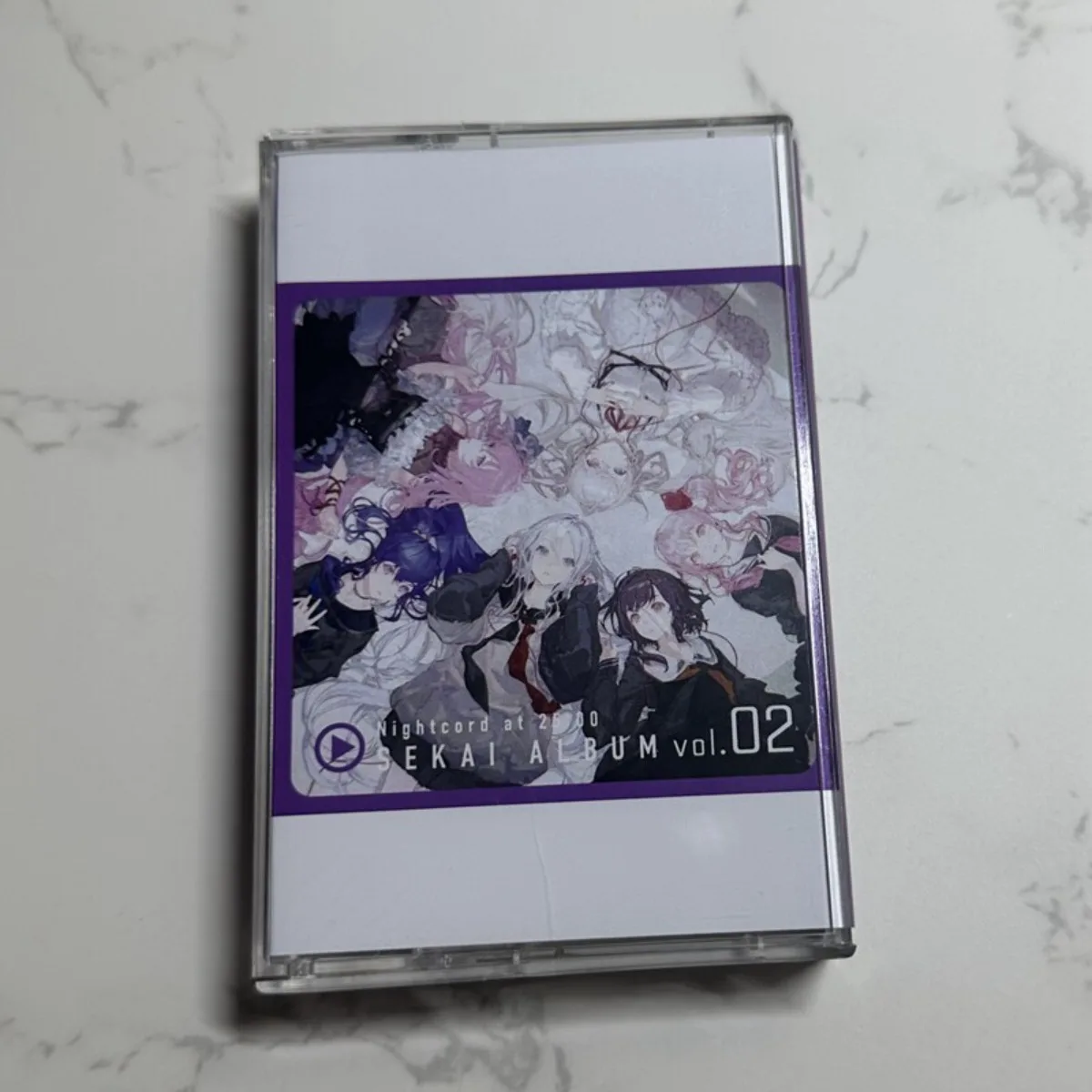

25-ji, Night Code De. SEKAI ALBUM Vol.2 Anime Vocal Music Cassette Tape Japanese Virtual Singer Collection for Game & Anime Fans