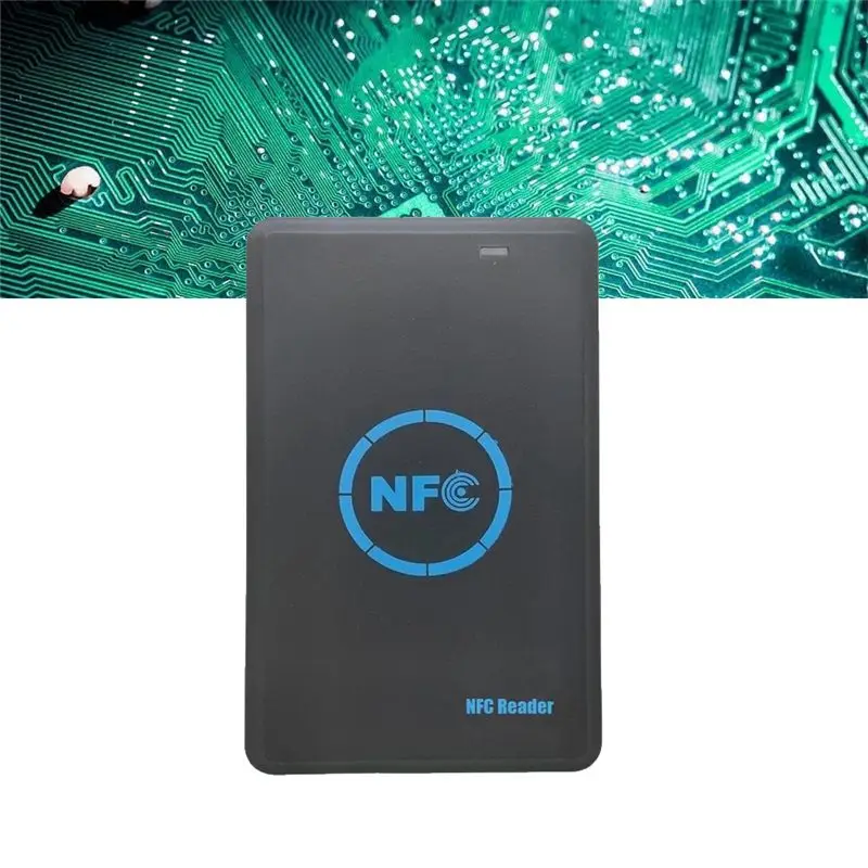 FULL-5 Frequency RFID Smart Chip Duplicator+ HID 125K/IC/ID 13.56M 125K Token Writer Clone 2Xuid Keychain Reader Copier