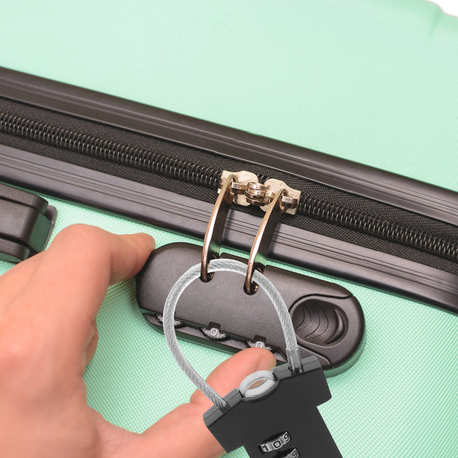 

Blind Code Lock for Travel Luggage Zinc Alloy Digital Combination Lock for Safety Protection Locker Locks Luggage Locks