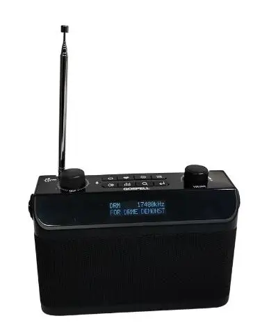 Internet Radio Gospell 228 Portable Digital Radio Mondiale (DRM) Radio Receiver High Quality Digital Player Outdoor Supplies