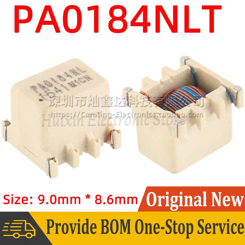 

2pcs SMD PA0184NLT PA0184NL Isolated Signal Pulsing Transformer Turns Ratio 1:1 Inductance 1.2mH SMT Gate Drive Transformer