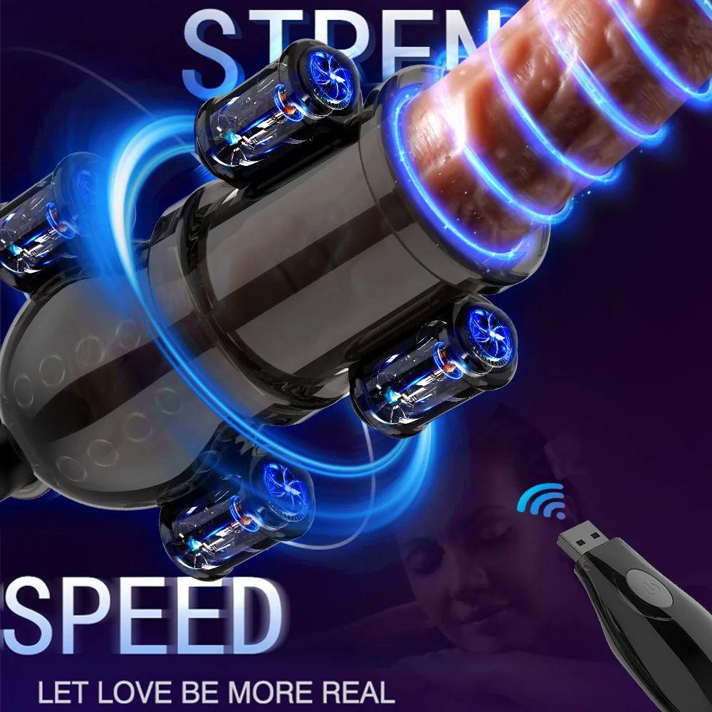 Penis Exerciser Glans Trainer Male Masturbator Automatic Masturbation Cup Penis Pump Pocket Pussy Sextoy Dildo Penis Penetration