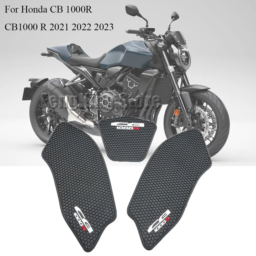 

Side Fuel Tank Pad Tank Pads Protector Stickers Knee Grip Pad Fit Motorcycle For Honda CB 1000R CB1000 R 2021 2022 2023