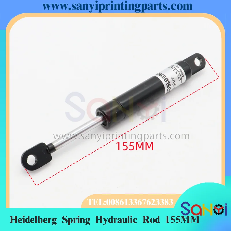 1 Piece Heidelberg Spring Hydraulic Rod 155MM For Printing Machine Parts