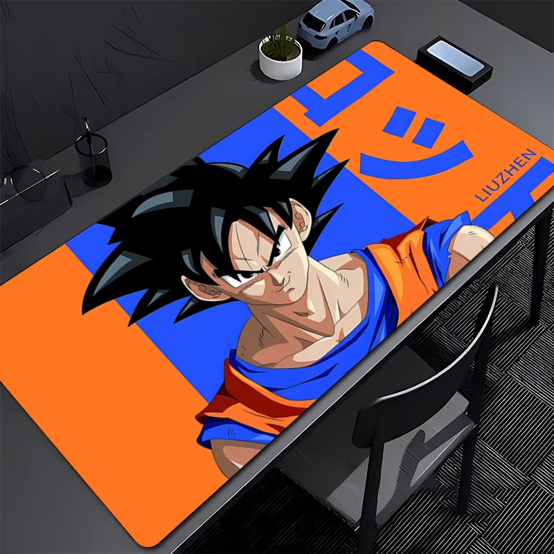 

Gaming Mousepad Dragon Ball Anime Mouse Mat Office Gamer Computer Non-Slip Mouse Pad HD Print Large Desk Mat PC Anime Mousepad
