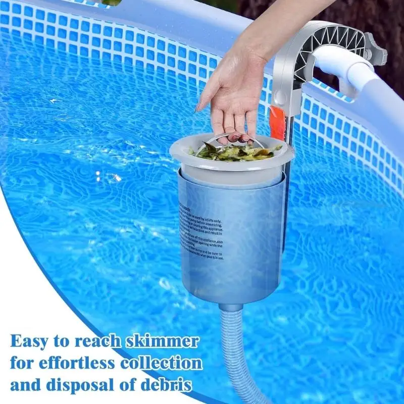 27RB Pool Water Cleaner Pool Skimmer Surfacing Cleaner Swimming Pool Cleaning Maintenance Swimming Pool Water Quality