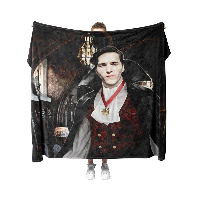 Aertemisi Vampire Jerma Alt Pet Blanket for Small Medium Large Dog Cat Puppy Kitten Couch Sofa Bed