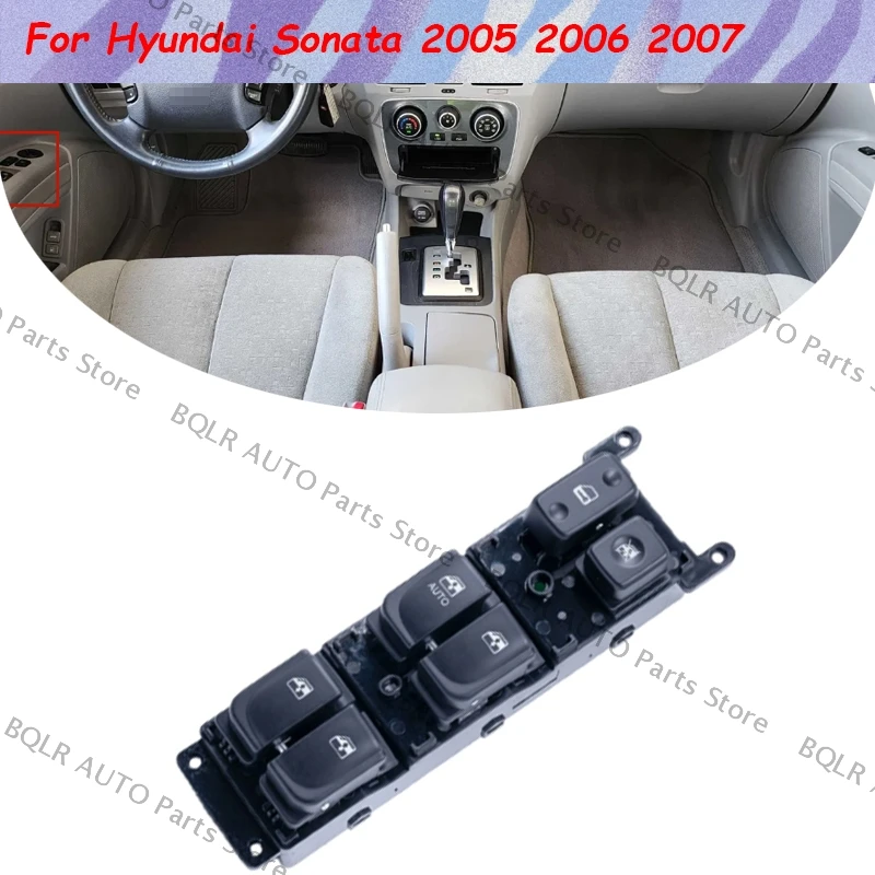 

Для Hyundai Sonata 2005 2006 2007, электрический стеклоподъемник, главный переключатель управления, кнопка 93570-3K010, 14 контактов
