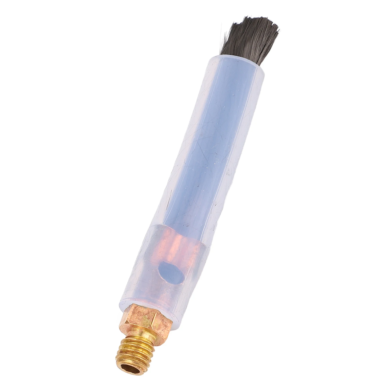 فرش تنظيف حبة اللحام فرشاة رأس نحاسية لمعالج التماس اللحام منظف مشترك فرشاة معالج حبة اللحام #5