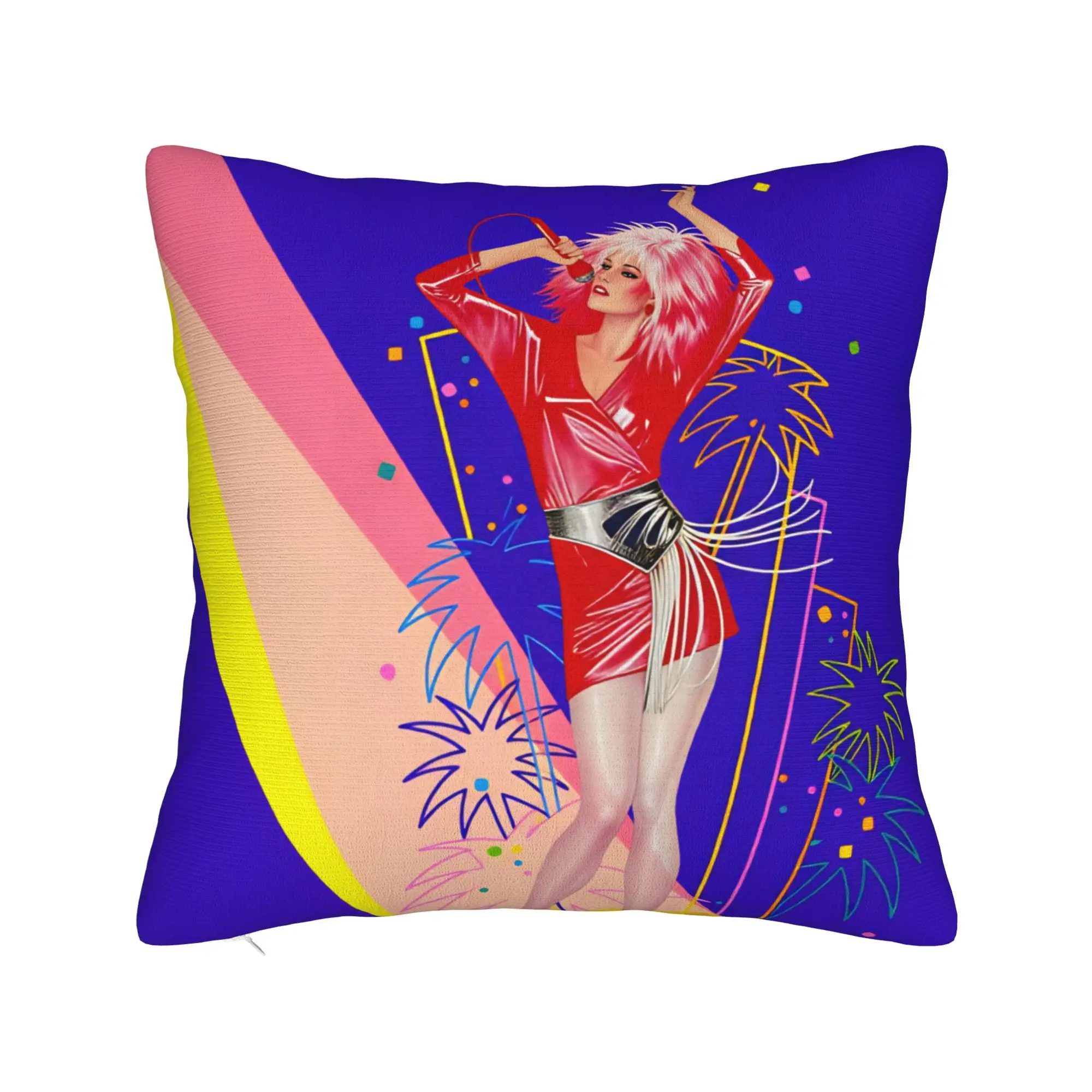 Pillow Case Jem And The Holograms Movie Comfy  Pillow Cover For Sofa Home Decoration Funny Pillowcases