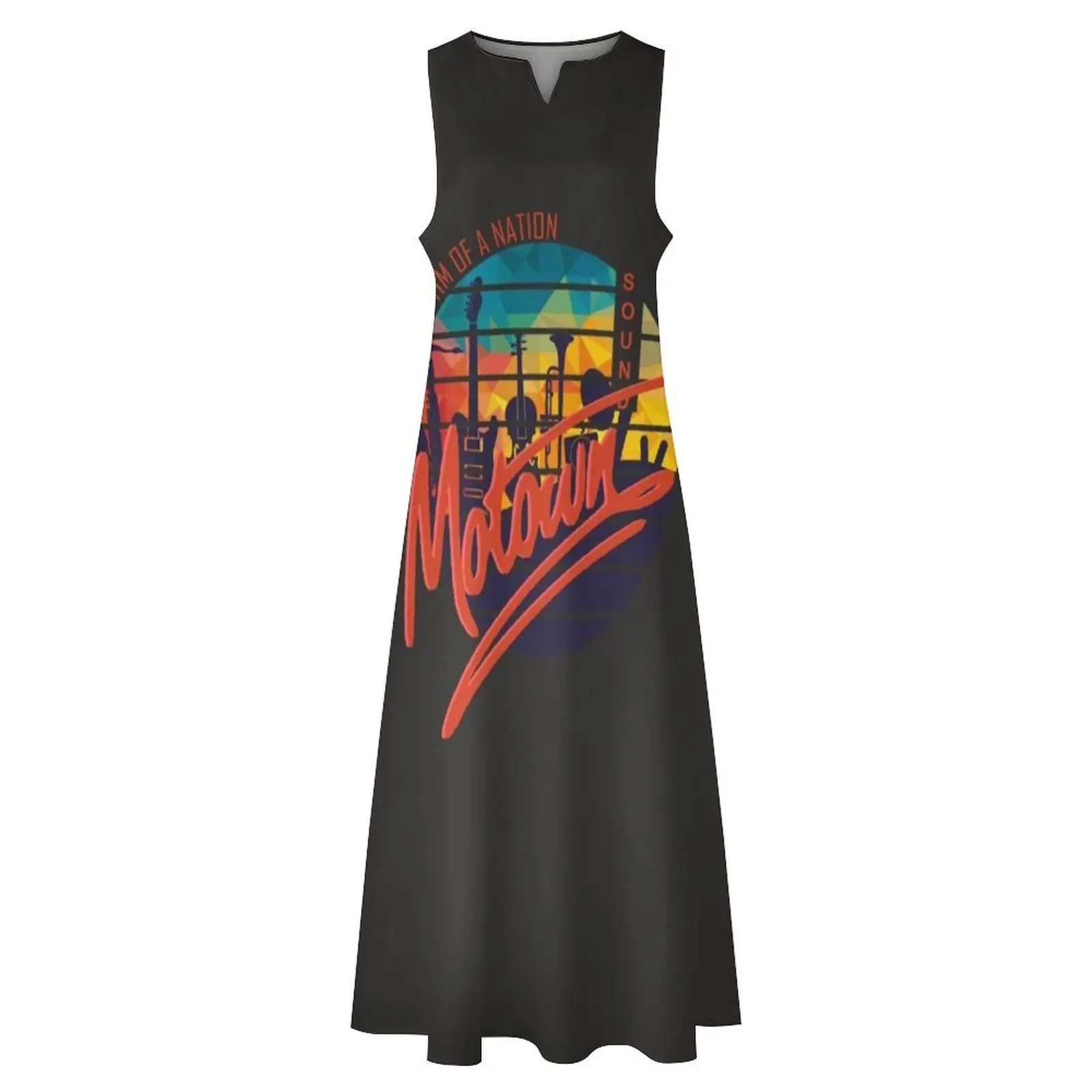 Motown Camiseta clásica Vestido largo vestidos de verano vestido lindo Vestido de fiesta