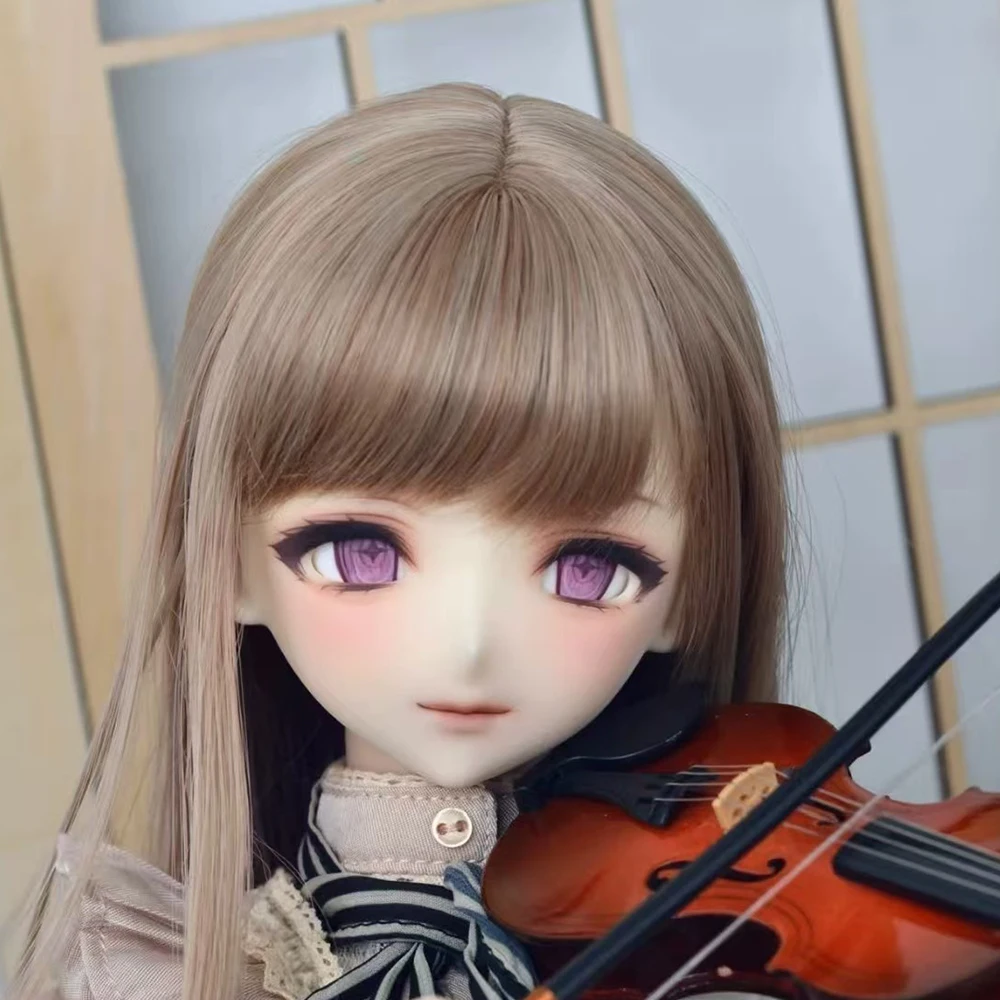 

1/4 голова куклы BJD с корпусом, полимерный материал, высокое качество, милая кукла для девочек, без макияжа, коллекция моделей «сделай сам», игрушки в подарок