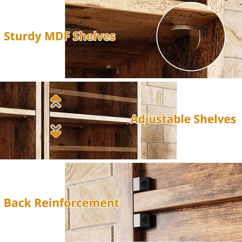 رف كتب IRONCK طويل القامة وضيق 8 طبقات 71 بوصة مجموعة من 2، خزانة كتب زاوية مدمجة، سهلة المطابقة لغرفة المعيشة والمكتب والدراسة #4