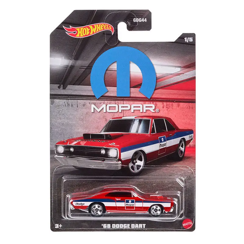 Original Hot Wheels Car Mopar Dodge Diecast 1:64 Voiture Dodge Challenger Dart Drift Kids Boys Toys for Children Birthday Gift