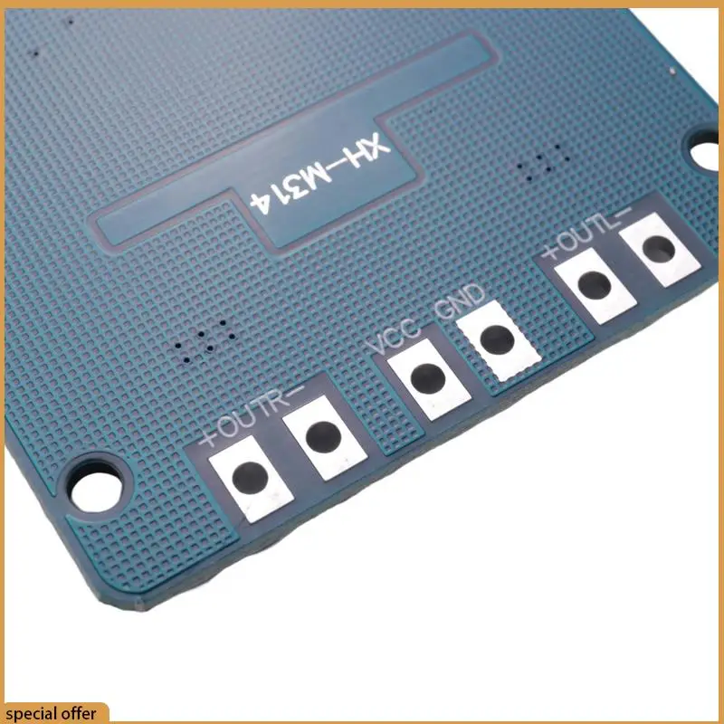 

A68Z 3X XH-M314 TPA3118 Bluetooth Digital Power Amplifier Board 2X30W Stereo