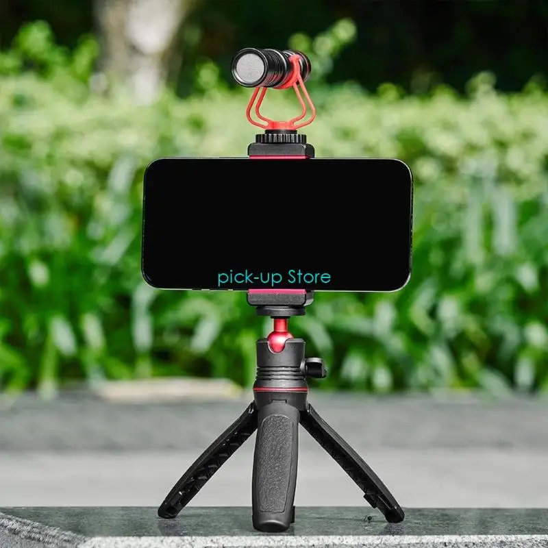 Q5WA Легкий алюминиевый сплав, расширяемый для камеры DSLR с зажимом телефона