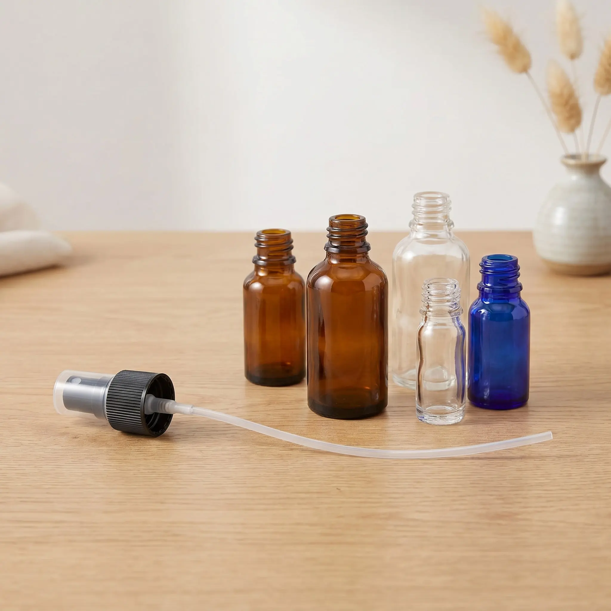 20Pcs 24Mm Replacement Spray Tops for Facial Mist Bottles Compact Mini Spray Head Easy Install Hygienic Skin Care Accessory