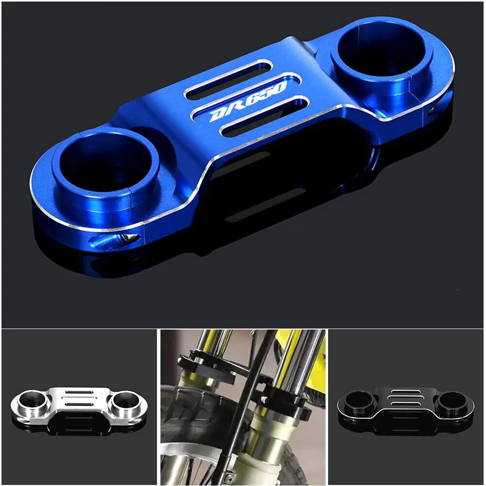 

3D CNC Front Fork Brace Stabilizer Holder For Suzuki DR650 DR650SE 96-2024 DR650S 2015-2024