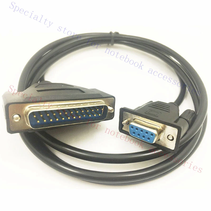 A+  DB9 To DB25 RS232 Communication Cable for Fujitsu MITSUBISHI Fanuc CNC Machine