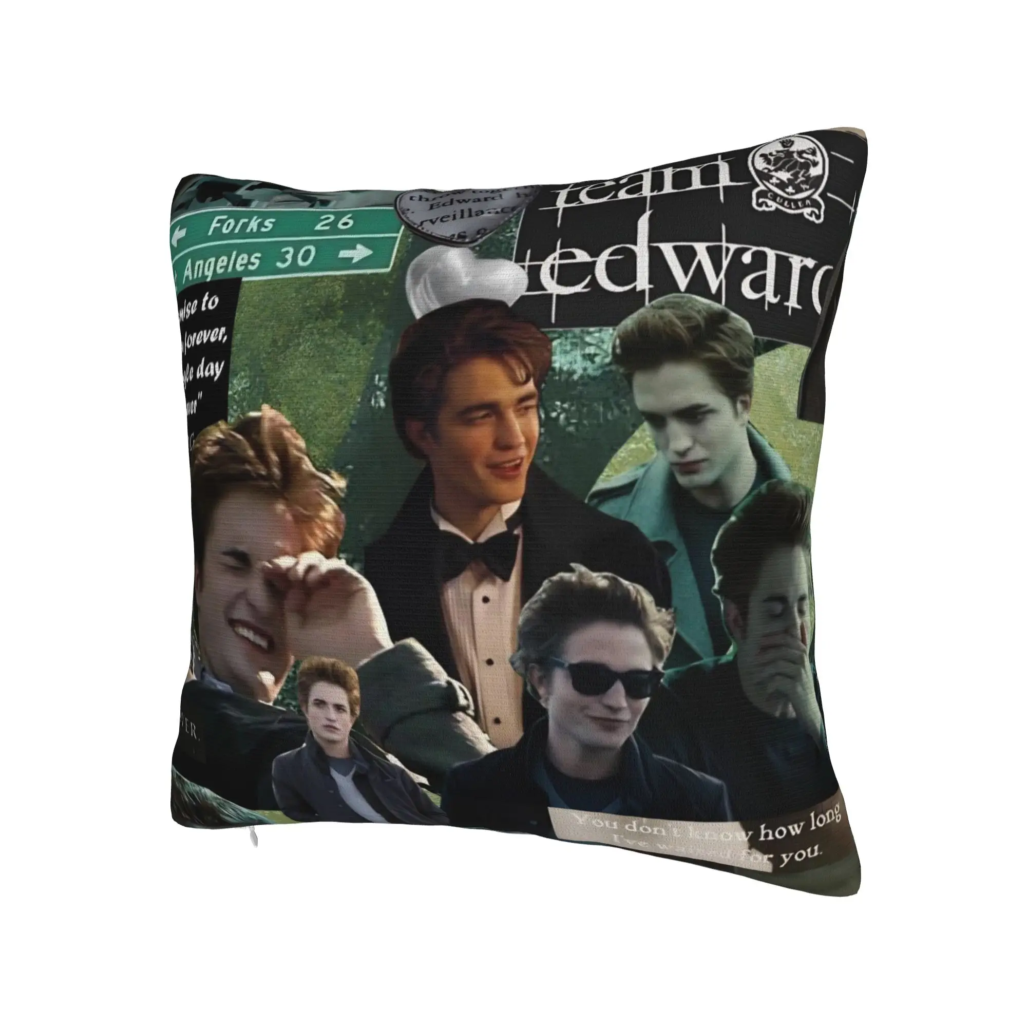 Edwards Cullen  Pillow Covers Merch Printing Cushion Cover Decorations  Throw Pillow Case Cover Home Multi-Size