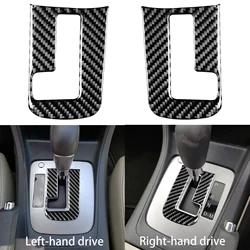 For Subaru Impreza 2012-2016 For XV Crosstrek 2013-2017 Carbon Fiber Interior Gearshift Panel Inner Frame Accessories Sticker
