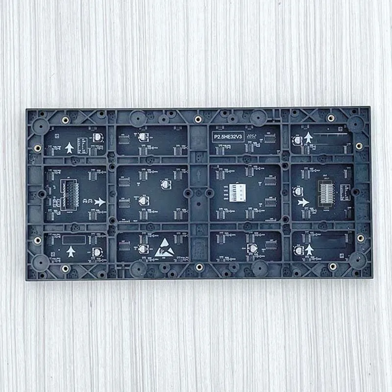 แผง LED P2.5 ผนังวิดีโอสีเต็มรูปแบบ HUB75 โมดูล LED แอนิเมชั่นเหมาะสําหรับหน้าจอแสดงผล LED และจอแสดงผลพิกเซลในร่ม