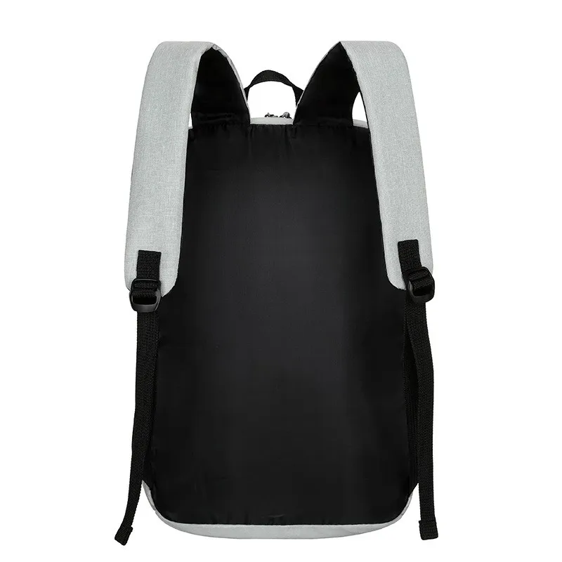 Bolsa de moda masculina mochila cor deslumbrante mochila esportiva saco sólido alça macia lona neutra/masculino ou feminino náilon
