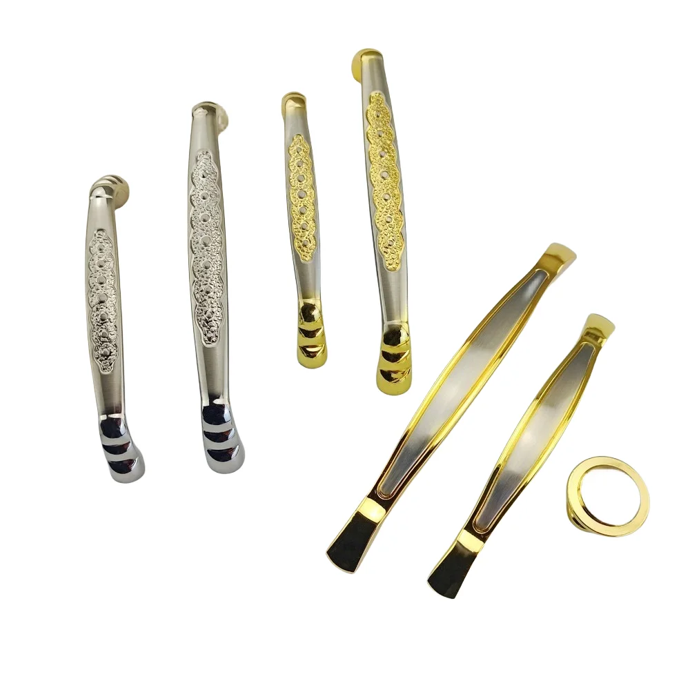 Simple Style Gold Knob Furniture Hardware Handle For Kitchen Cabinets Door Drawer Knobs Wardrobe Cupboard Dresser Pulls Handle