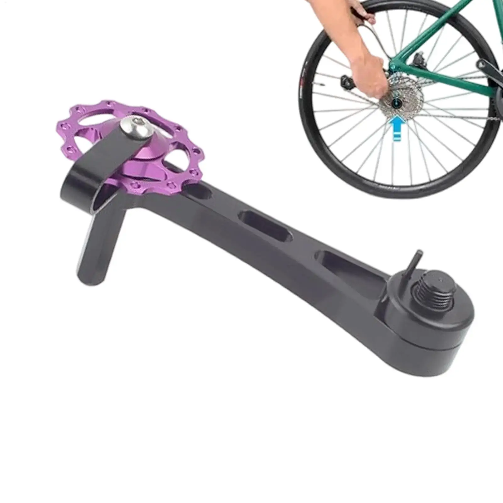 

Single Speed Chain Tensioner For Mountain Cycle Fixed-Gear Mountain Cycle Single Speed Chain Tensioner Noiseless Performance