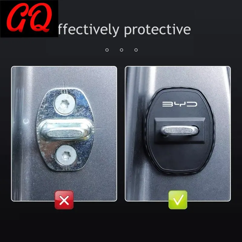 ل BYD سونغ برو سيليون 5 DMi 2025 2024 قفل باب السيارة واقية غطاء سيليكون الملحقات