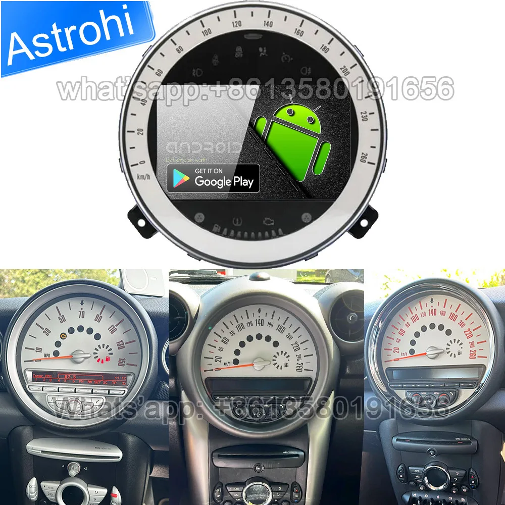 Para BMW Mini Cooper R56 R57 R58 R60 estilo Original 2007 2008 2009 2010 2011 2012 2013 unidad principal Multimedia de Radio de coche