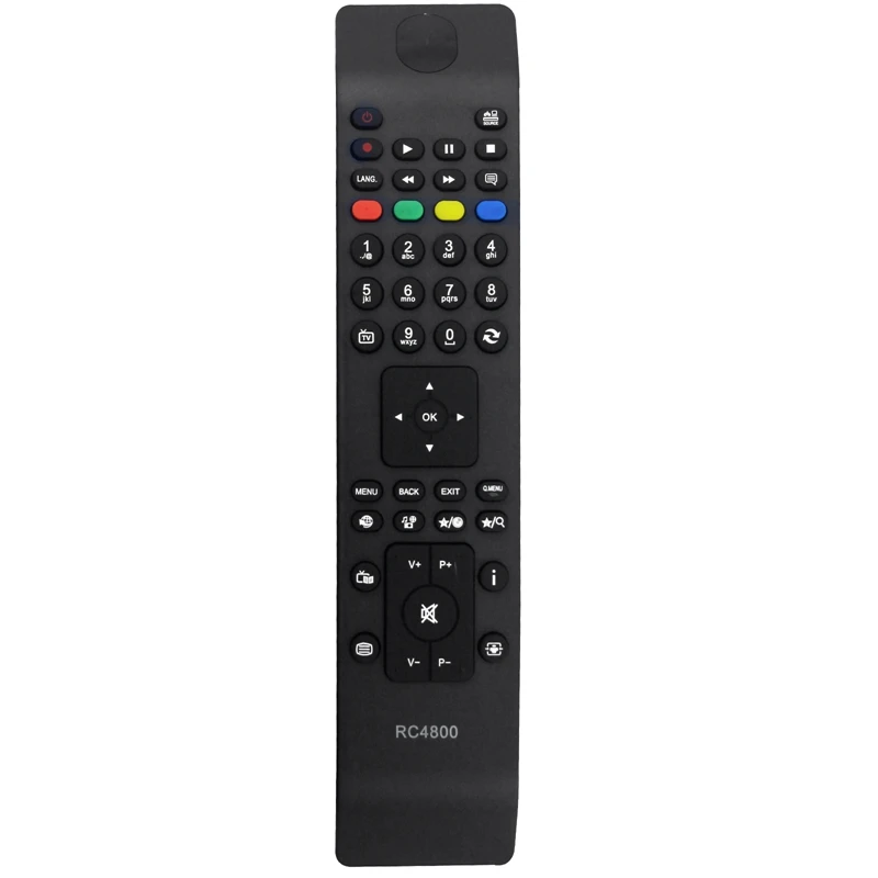 

1 Piece Replace RC4800 Remote Controller Replacement Accessories For Vestel TV Multi-Brand TV Remote