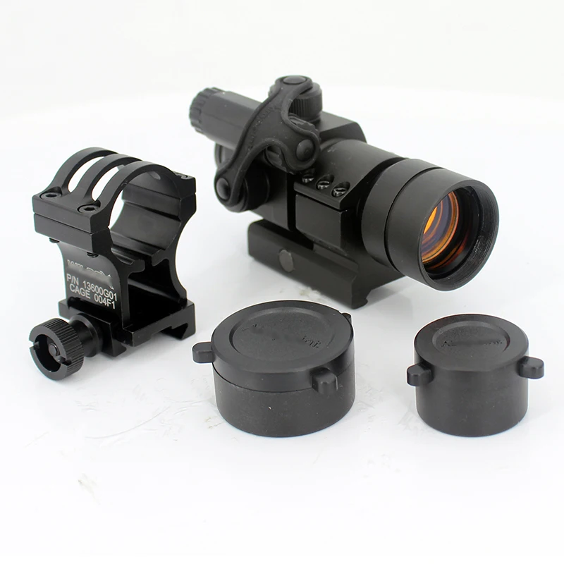 Tactical Airsoft  M2 Red Dot Ruby Coated Lens With MK18 Mod 0 Type Mount Original 3d Letter Marking