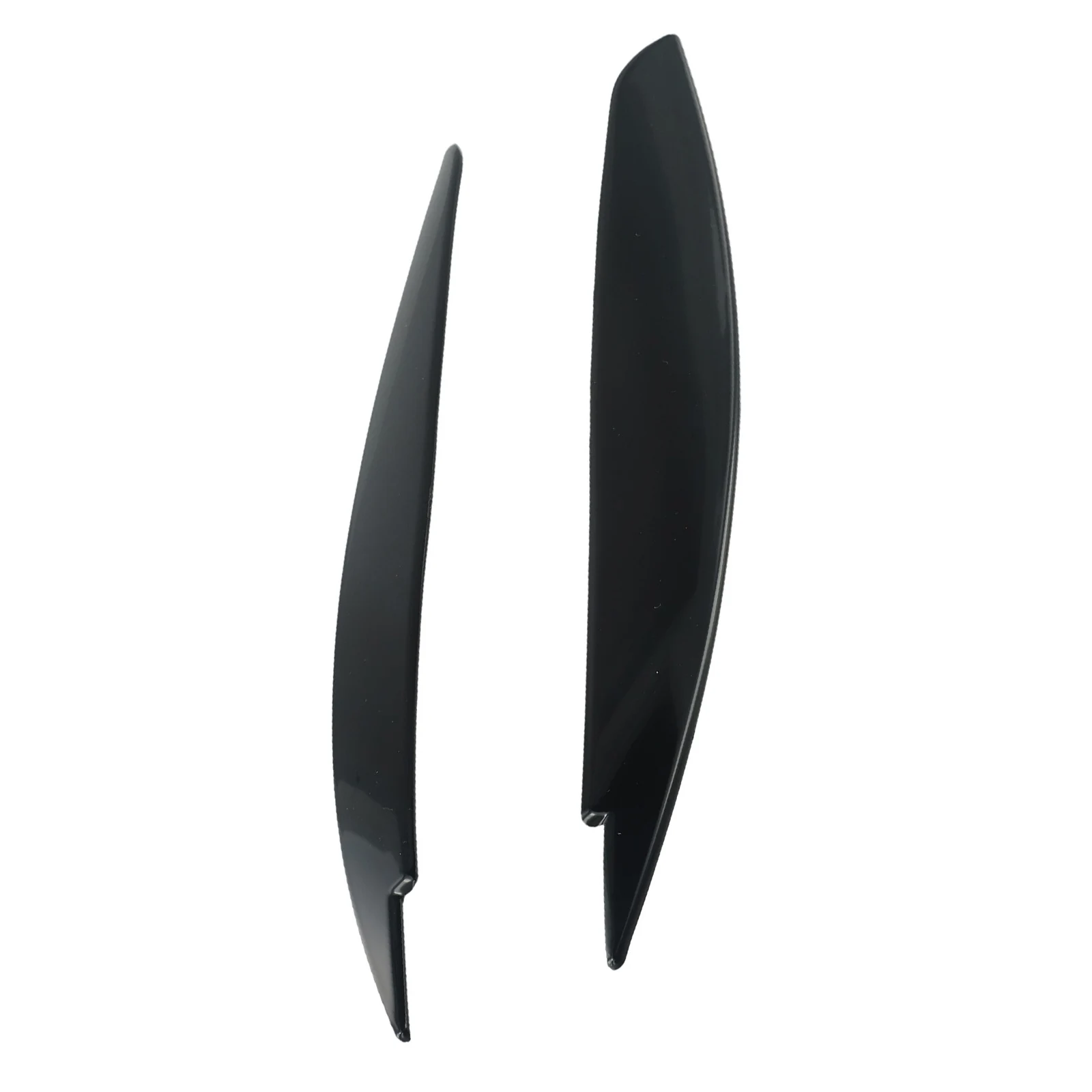 

Car Black Plastic Eyebrows For BMW 1 Series E87 E88 E81 E82 Eyelids Brows 2008-13 Auto Headlight Lamp Eyebrows Cover Trim