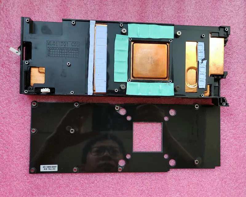 

Охладитель радиатора для двойных вентиляторов видеокарты ZOTAC RTX2080ti