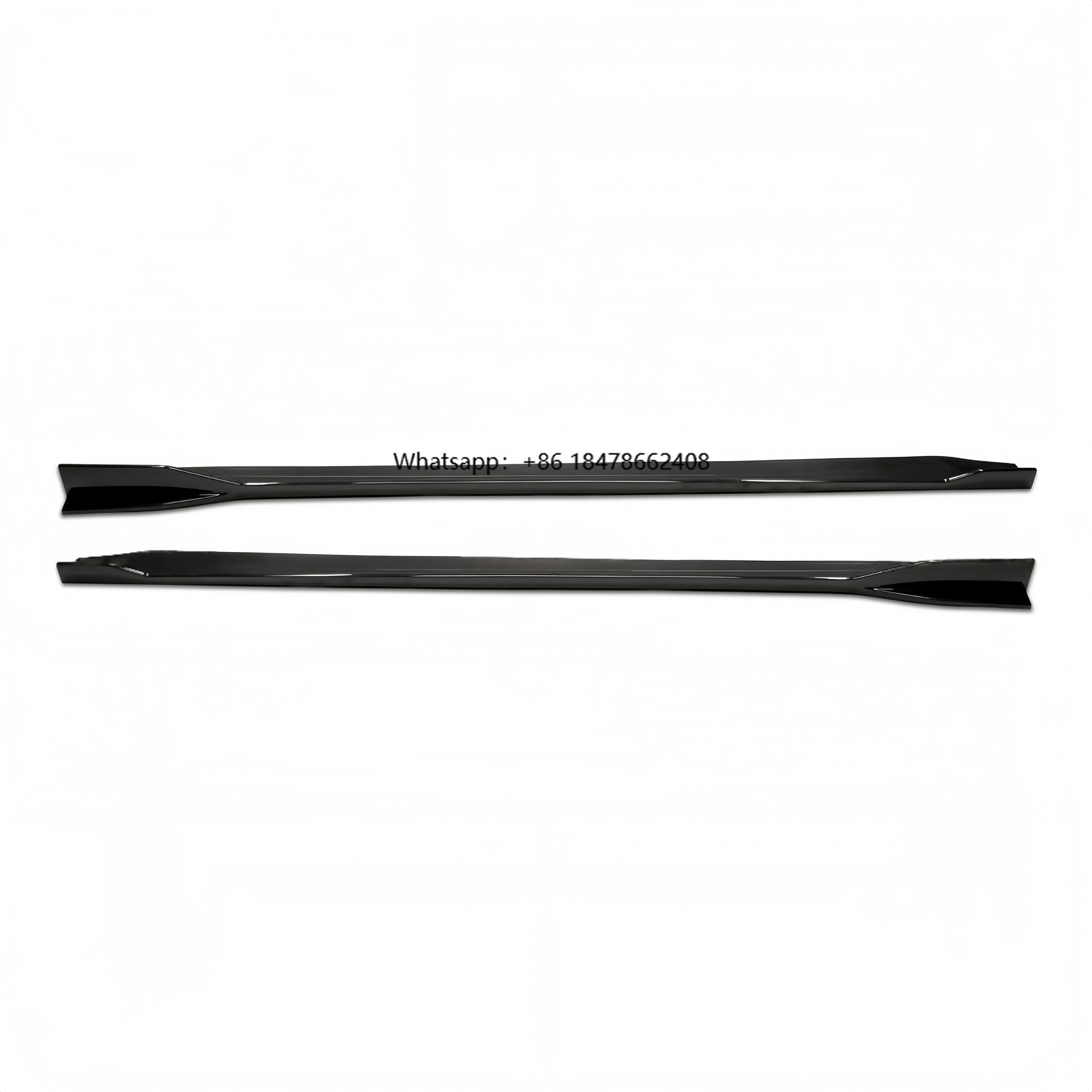 AD Style High-quality Dry Carbon Fiber Skirt with Spoiler Side Skirt Suitable for M2 (G87) Body Kit Upgrade