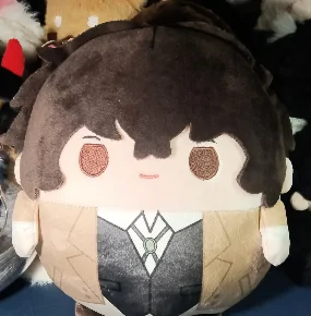 

Bungo Stray Dogs Dazai Osamu 20CM Dango Pillow Cartoon Cotton Delicacy Furry Stuffed Toys Plushie Gift Mascot Ornament