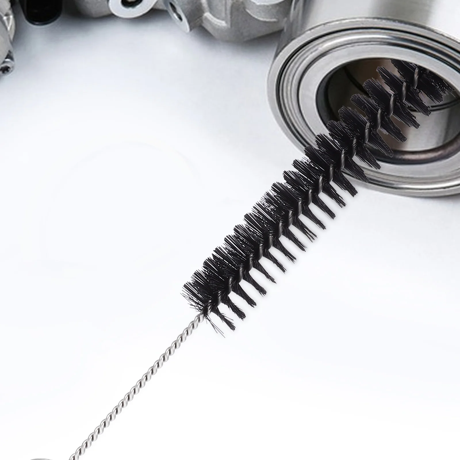 

1Set Tube Cleaning Brush Dual Head Spring Brush Pipe Cleaner Stainless Steel Nylon Cleaning Tool Cleaner Tube Clog Remover