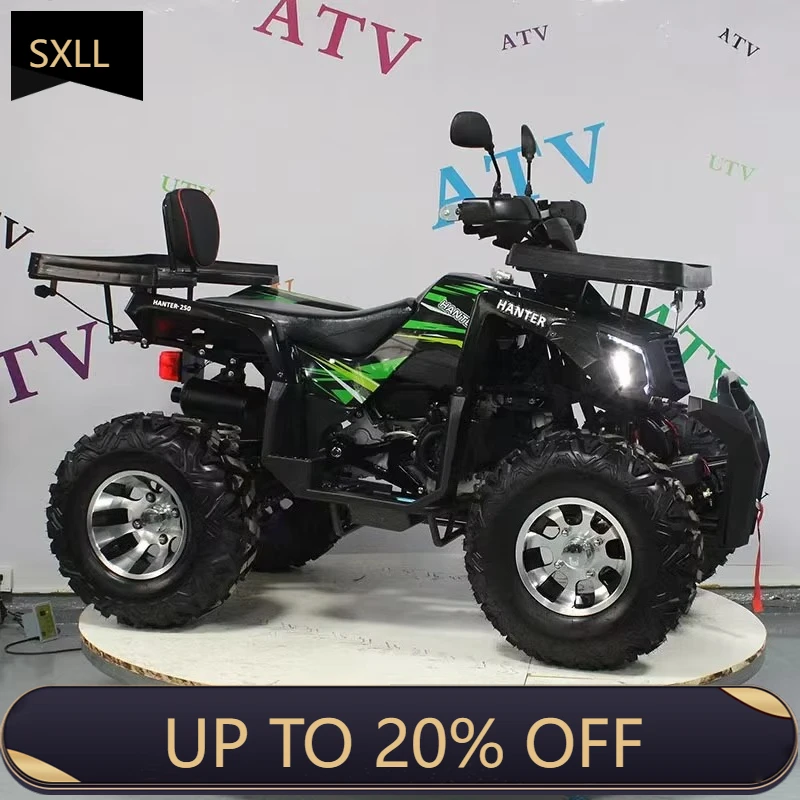 

SXLL SXLL Factory Price 2WD Quad Mountain 25N.m ATV 200cc Quad Bicycle Adult ATV