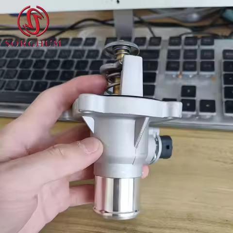 25193683 96984104 55578419 Coolant Thermostat For Chevrolet Cruze Orlando Sonic Trax Aveo Opel Astra J Zafira Tourer C Insignia