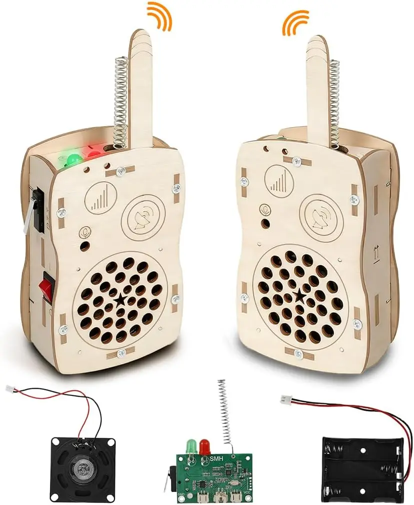 

Набор для сборки рации своими руками для детей 8-14 лет, STEM-проект по электронике, развивающая игрушка, образовательный подарок