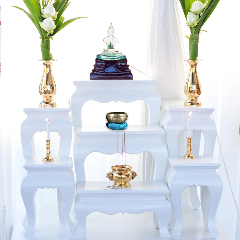 Buddhistisches Soundpad, hochwertiges Baumwolltuch, rutschfeste Klangschale, Matte für Meditation, Yoga, Schüsselkissen, Instrument