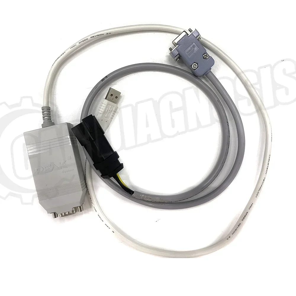 

Applicable PCAN-USB for Crown Forklift CAN Interface Programming Interface for Crown PSRT Parts Service diagnosis tool