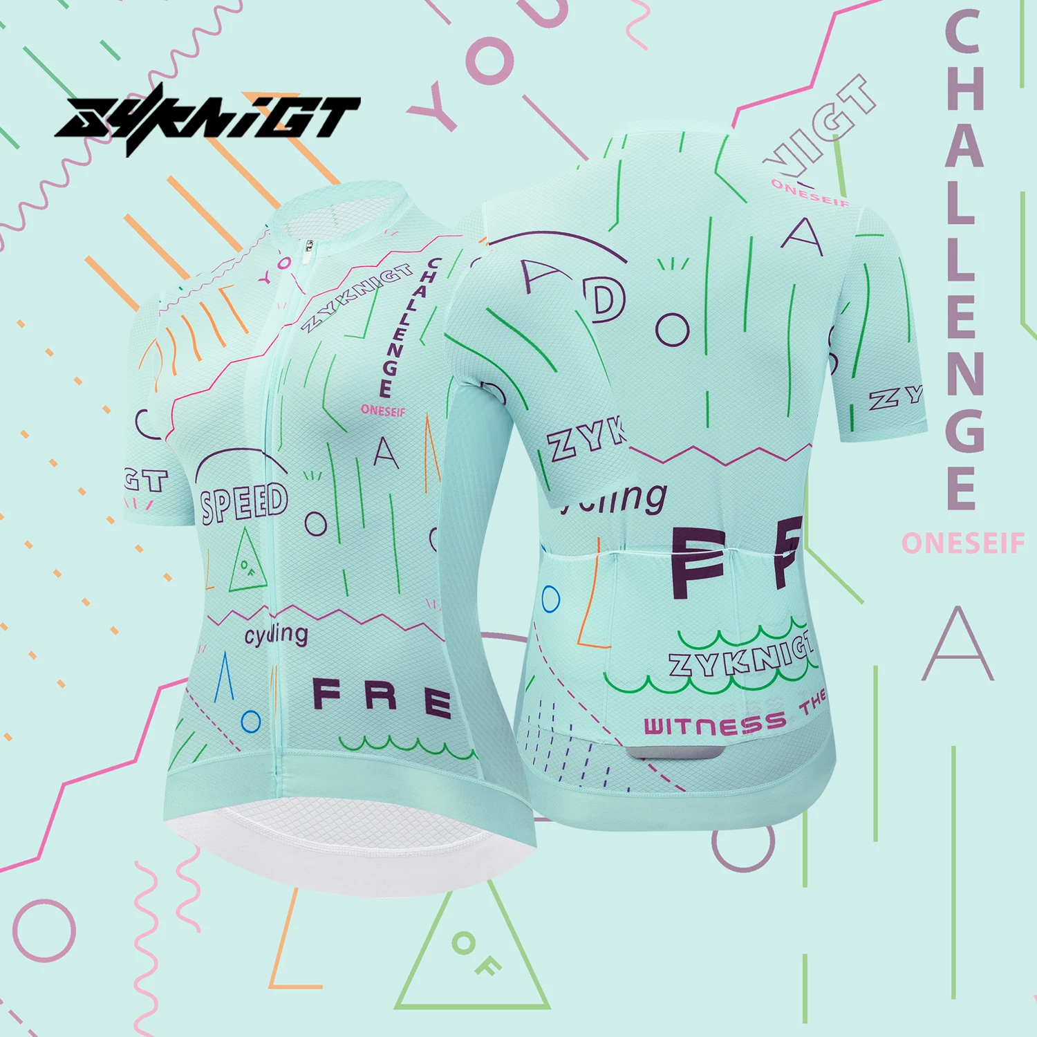 

ZYKNIGT новый стиль женская велосипедная трикотажная куртка с короткими рукавами велосипедная рубашка быстросохнущая дышащая горная одежда велосипедный топ