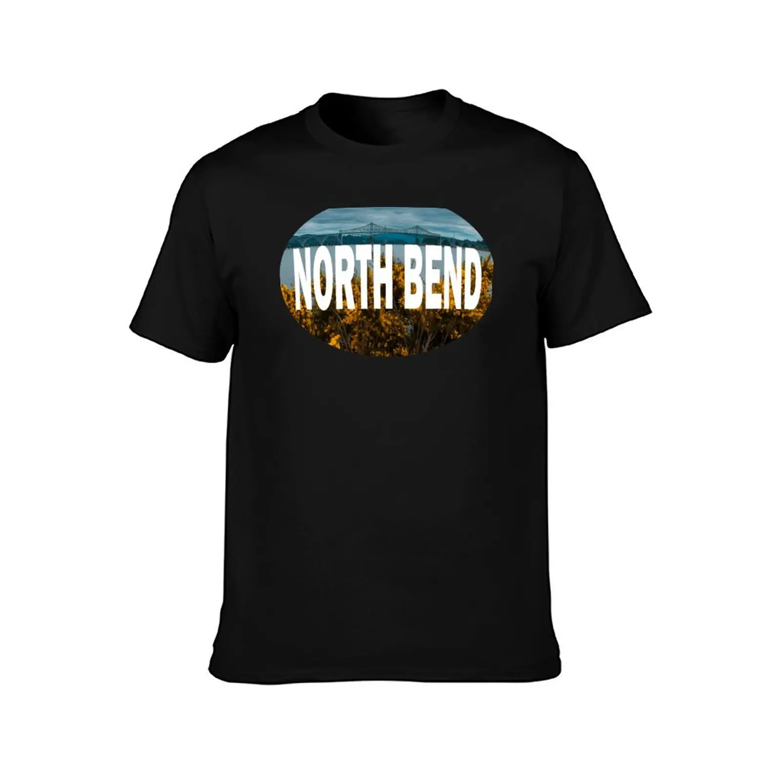 NORTH BEND OREGON T-Shirt Work Wear Lightweight Tee T-Shirt