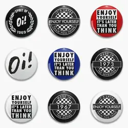 Old School Skinhead Spirit Of Northern Soul Ska It Soft Button Pin Customizable Funny Cartoon Lover Metal Collar Hat Creative