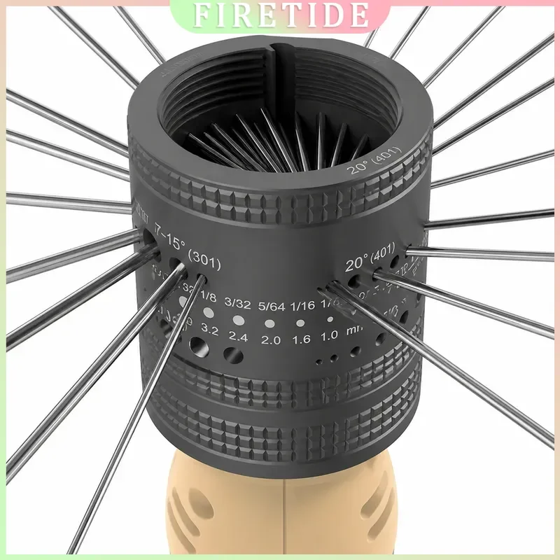 Tête de meuleuse pour électrodes de soudage TIG, ensemble d'outils de coupe haute performance, affûtage précis améliorant l'efficacité du travail, portable