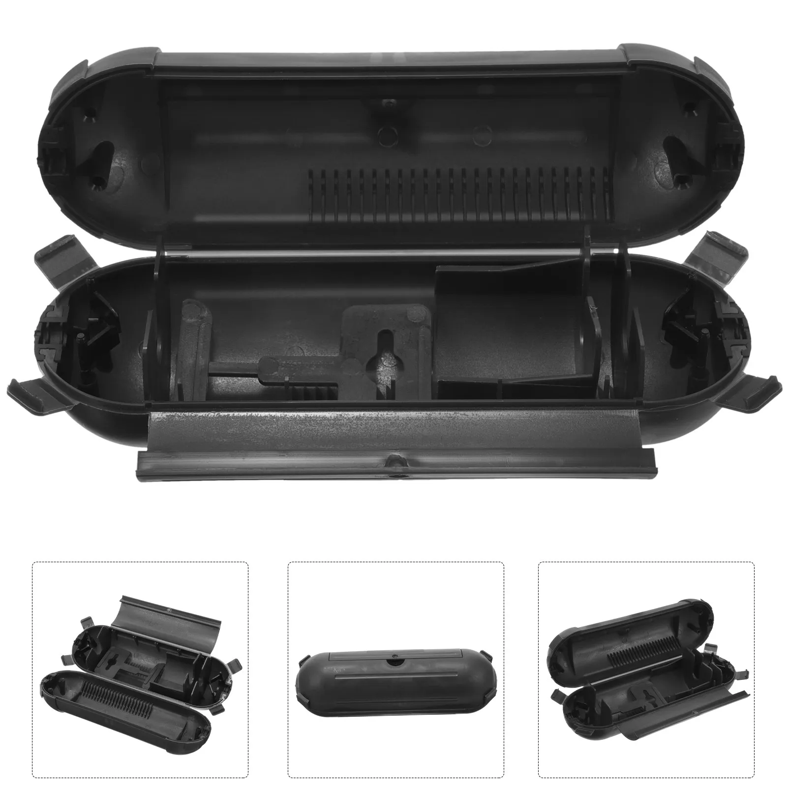 Plastic Waterproof Junction Box Outdoor Electrical Box for Landscape Lighting Fountain Pool Pump Extension Cord Cover